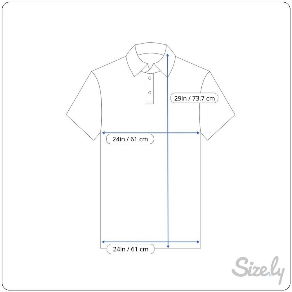 Adidas Golf Polo Shirt Royal Blue‎ Mens Short Sleeve Athleisure - Picture 5 of 5